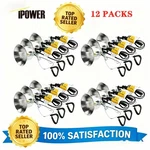 Simple Deluxe 12PACK Clamp Light With 5.5 Inch Aluminum Reflector Up 60W. Fixed Price $57.99.