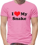 Love My Mens T-shirt Snakes Pets Python Reptile Owner. Fixed Price $15.28.