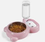Dog Bowls, Cat Food And Water Set With Dispenser Stainless Steel. Fixed Price $20.99.