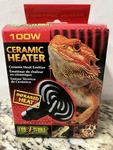 Exo Terra Ceramic Heat Emitter Select Size:: 100 Watt. Fixed Price $26.25.