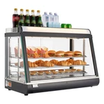 Vevor 3-TIER Commercial Food Warmer Display Pizza Cabinet 105L With Led Light. Fixed Price $295.99.