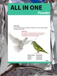 All One Pigeon Powder, Chickens Medicine, Bird Aviary, Canary, Fi.... Fixed Price $61.47.