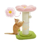 Pequlti Flower Scratching Post, Small Tree, Scratcher For Indoor Cats.... Fixed Price $50.99.