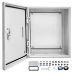 Cxcesns 24X24X12 Outdoor Electrical Box Nema Waterproof Steel Enclosure Lock. Fixed Price $118.19.