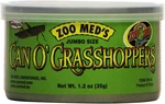 Zoo Med Jumbo Size Can O' Grasshoppers 1.2-OUNCE. Fixed Price $10.64.