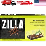 Zilla Micro Habitat Terrarium For Small Reptiles & Insects - Clear, 1.25 Gallons. Fixed Price $51.99.