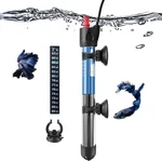 Hitop 25W/50W/100W/300W Adjustable Aquarium Heater, Submersible Glass Water.... Fixed Price $20.06.