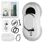 White Automatic Window Cleaner Robot W100 Vacuum 3 Modes Pads 11.8X5.9X4.7. Fixed Price $139.48.