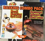 Zoo Med Reptile Basking Combo Pack - 75 Watt Day And Night Lamp. Fixed Price $14.99.