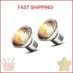 Koheopt 2-PACK 50W Uva Bulbs, Light Turtle Heat Lamp For Reptiles And Amphibian. Fixed Price $9.16.