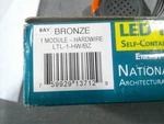 National Specialty Lighting LTL-1-HW/BZ Task Fixture Under Cabinet. Fixed Price $14.99.
