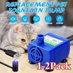 Pet Water Dispenser Pump Usb Rechargeable Led Light Cat Drinking Fountain Motor. Fixed Price $16.99.