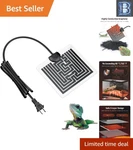 Portable 5W Heat Pad: 6X5.5 Inch Under-tank Mat For All Reptiles. Fixed Price $21.59.