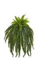 Nearly Natural 46-IN Boston Fern Artificial Plant. New, Open Box. Fixed Price $39.99.