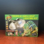 Zoo Med Tropical Uvb Heat Lighting Kit With Bulbs (2309). Fixed Price $43.99.