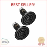 Simple Deluxe 75W Ceramic Heat Emitter 2-PACK, Reptile Lamp No Light Emitti. Fixed Price $18.20.