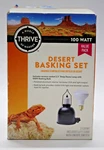 Reptile Pet Desert Basking Dome And Bulb Set Thrive World Of Wonder 100 Watt. Fixed Price $17.60.