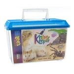 Kritter Keeper With Lid Medium - 11.75"L X 6.75"W 8"H By Lee's. Fixed Price $29.66.
