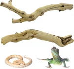 Reptile 2 Pack Snake Climbing Wood Branches Lizard Habitat Decorati. Fixed Price $35.99.