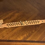 Uvonokay Adjustable Leather Studded Spiked Dog Collar Tan Unisex. Fixed Price $13.99.