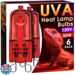 Briignite G9 Infrared Heat Lamp Bulbs For Reptile, Mini Light, Dimmab. Fixed Price $34.99.