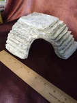 Used Zilla Turtle Ramp Reptile Basking Platform Tank Water Aquatic Frogs Stone. Fixed Price $8.00.