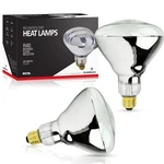 250 Watt Heat Lamp Bulb For Bathroom R40 Incandescent Shower Clear .... Fixed Price $42.75.