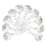 Demasled 10-PACK Mini Bi-pin Socket Light MR11 MR16 Halogen Bulbs. Fixed Price $20.37.