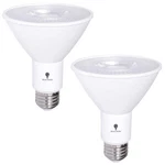 Pack PAR30 Outdoor Led Flood Light Bulb 12W 100 Watt Equivalent 900 Lumens Dim. Fixed Price $24.98.