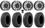 Raceline Alpha Bdlk 17"WHEELS Gm +40MM 30" Reptile Tires UFORCEU10PRO/U10XLPRO. Fixed Price $2239.80.