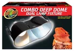 Zoo Combo Deep Dome Dual Lamp Fixture Day And Night LF-25. Fixed Price $66.99.