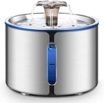 Boorca Cat Fountain 2.5L Stainless Steel Pet Waterer + Filter & Brush. Fixed Price $21.67.