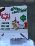 New Merry & Bright Unicorn Reptile Costume Ideal For Bearded Dragon. Fixed Price $8.95.