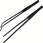 2PCS 10.5" Reptile Stainless Steel Long Tweezers Feeding Tongs, Lizards Snake Ge. Fixed Price $14.07.