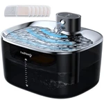 Cordless Cat Water Fountain For Drinking - 4L No Pump Easy To Clean, 4000MAH .... Fixed Price $62.37.
