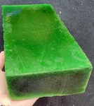 Fiber Optic Glass Green Color Rough Block For Flint Knapping Arrowhead 10#. Fixed Price $140.00.