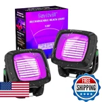 Sayitwill Rechargeable 2 Pack, 6000AMH Battery Powered Blacklight, 3. Fixed Price $55.28.