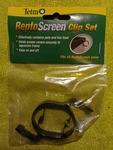New Tetra Reptoscreen Clip Set -holds Cover Securely Aquarium Frame. Fixed Price $5.00.