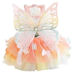 Anelekor Rainbow Butterfly Dog Dresses For Girl Puppy Small, Pink. Fixed Price $28.24.