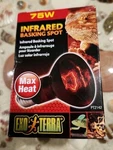 Exo Terra Infrared Basking Spot - 75 Watt Bulb Dw. Fixed Price $9.60.