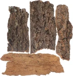 4PCS Natural Cork Bark Bits Reptile Bedding Flat Terrariums. Fixed Price $14.78.