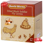 Buntie Worms Dried Black Soldier Fly Larvae 5LB, High Protein Chicken Feed, 1.... Fixed Price $36.65.
