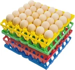 8-PACK Plastic Tray Crates 30-EGG Flats For Home Chicken Farmers, Stacka. Fixed Price $37.80.