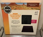 Thrive Expandable Terrarium Divider Fits 40 Gallon Open Front Door New. Fixed Price $39.95.