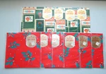 10 Vtg New Hallmark Christmas Gift Wrapping Paper 2 Sheets Each Usa Free Ship. Fixed Price $36.99.