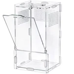 Vertupet Acrylic Arboreal Reptile Tank, 4''X4''X8'' Jumping Spider Enclosure. Fixed Price $30.39.
