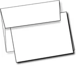 Blank White Greeting Cards With Envelopes 5" X 7" Pack Of 40 Printable Not. Fixed Price $22.84.