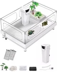 Moonorange Small Turtle Tank With Filter Aquarium Acrylic. Fixed Price $63.99.