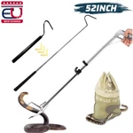 52" Heavy Duty Snake Tongs Hook Reptile Grabber Catcher Stick Tool Handling Bag. Fixed Price $34.99.
