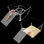 2 Pack Hermit Crab Water Tank, Cage Accessories With Climbing Ramp, Aquarium .... Fixed Price $14.44.
